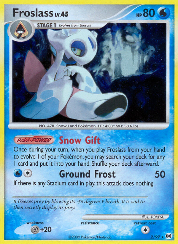 Froslass 2/99 Reverse Rare - MissingNo.