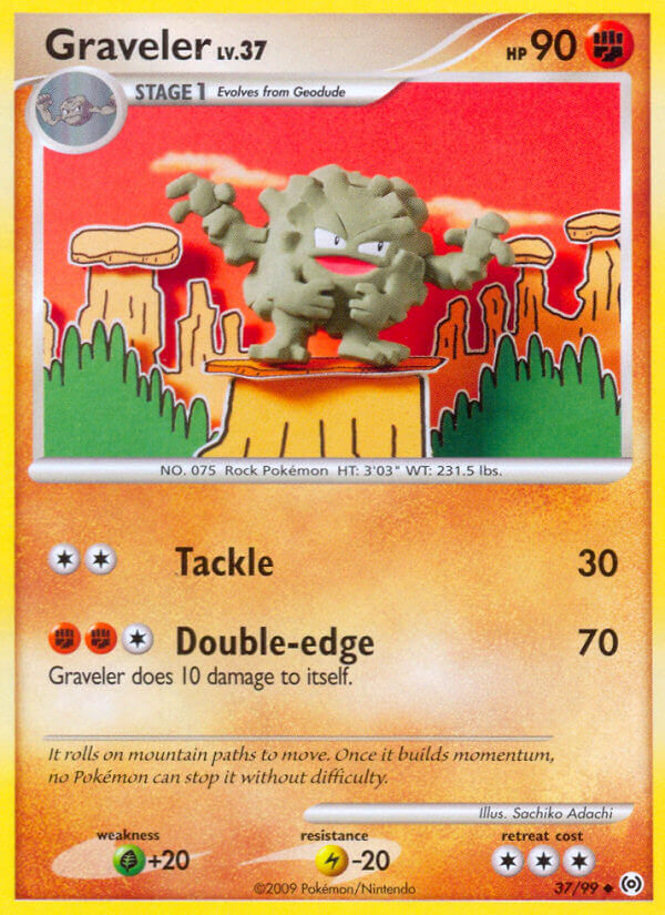 Graveler 37/99 Uncommon - MissingNo.