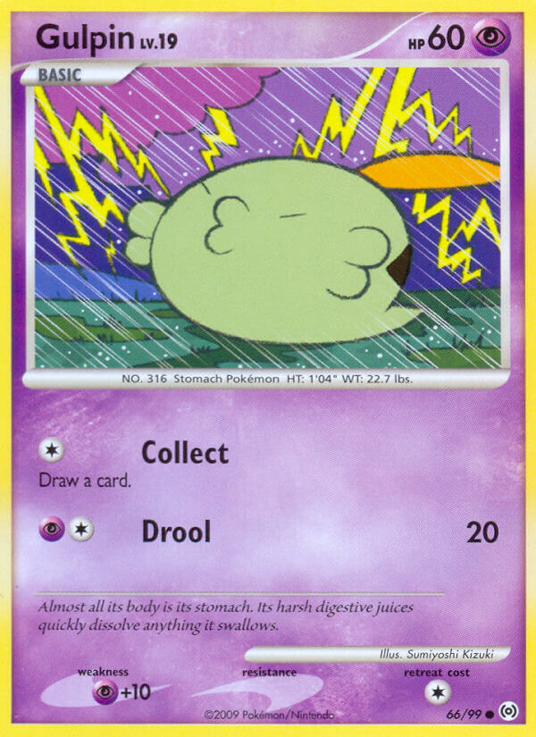 Gulpin 66/99 Reverse Common - MissingNo.