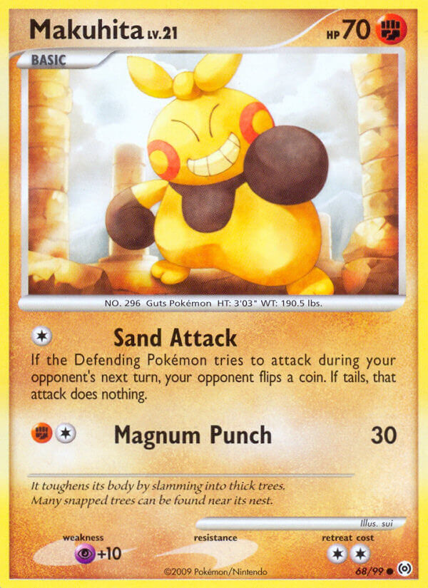 Makuhita 68/99 Reverse Common - MissingNo.