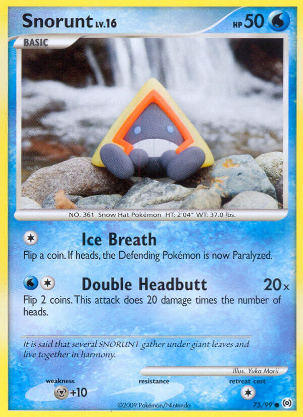 Snorunt 75/99 Common - MissingNo.