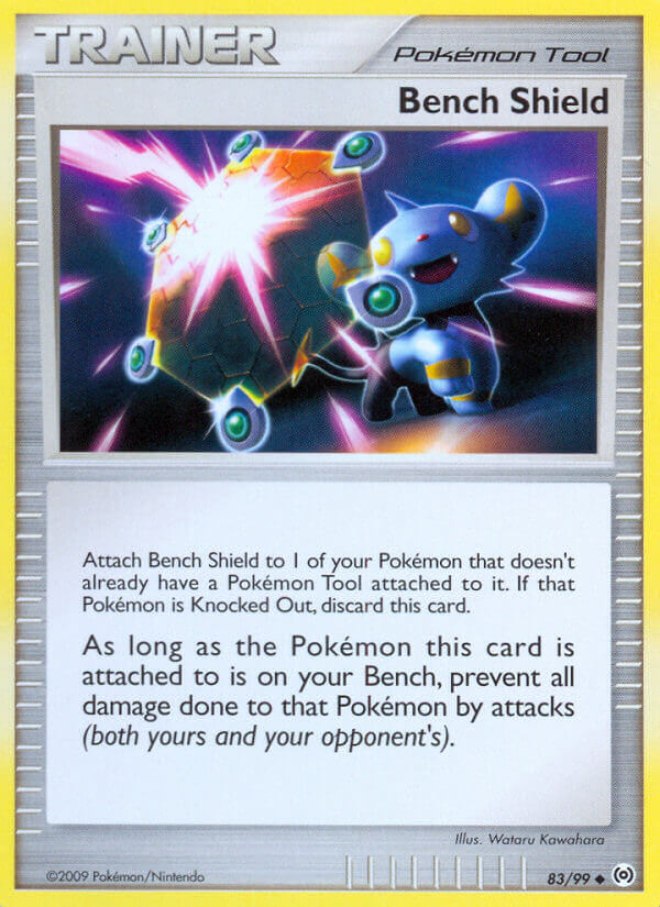 Bench Shield 83/99 Reverse Uncommon - MissingNo.