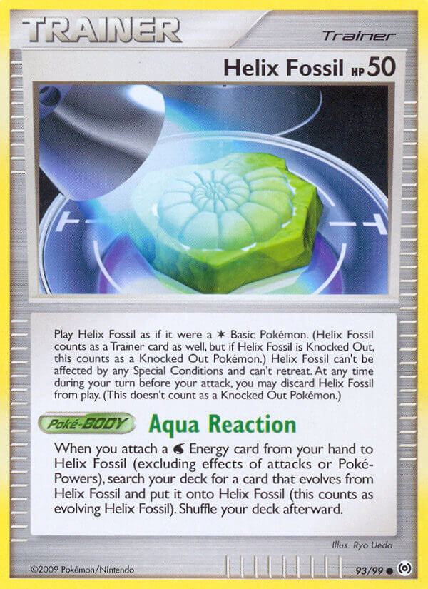 Helix Fossil 93/99 Reverse Common - MissingNo.