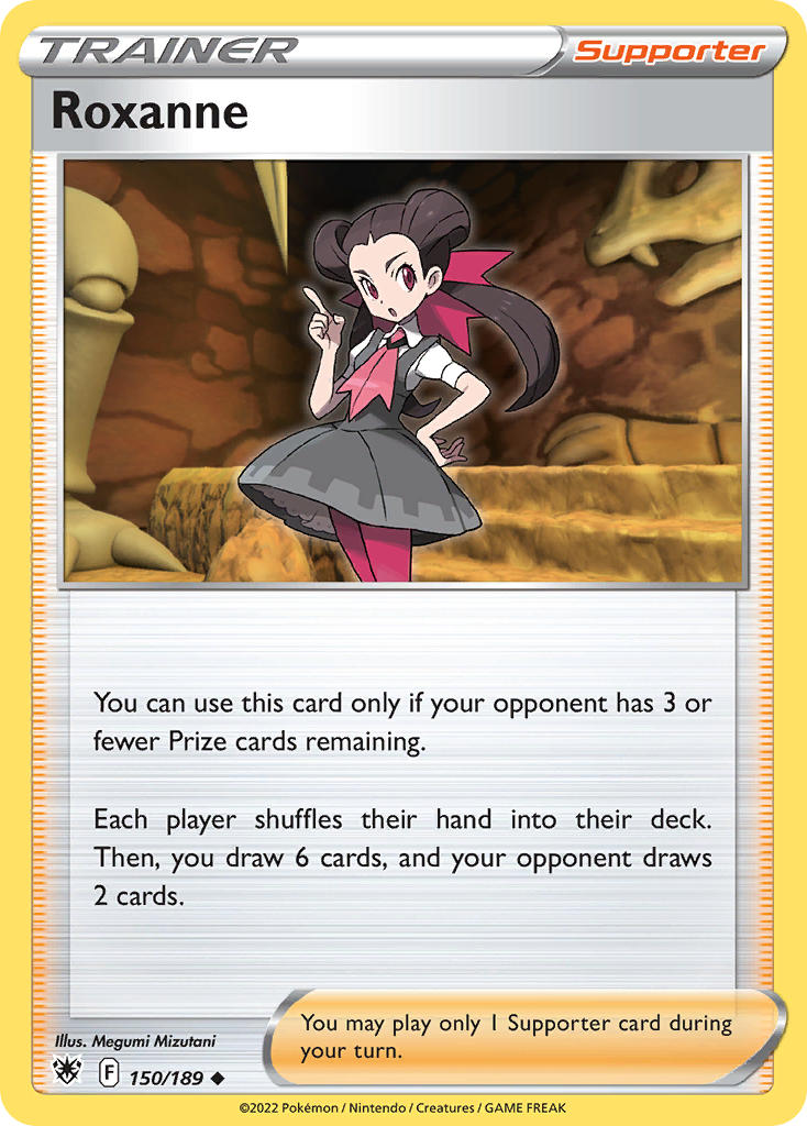 Roxanne 150/189 Play! Pokémon Stamp Prize Pack Series 3 Exclusive