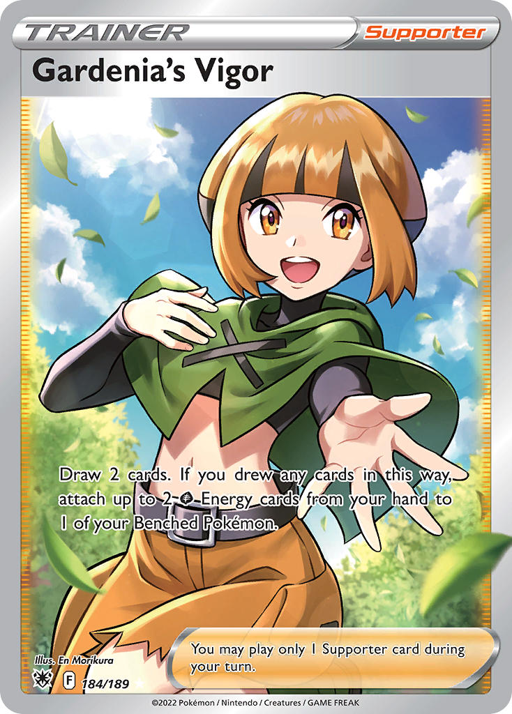 Gardenia's Vigor 184/189 Holo Ultra Rare