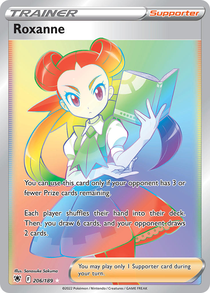 Roxanne 206/189 Rainbow Secret Rare