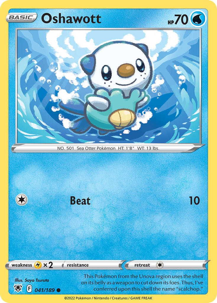 Oshawott 41/189 Reverse Common