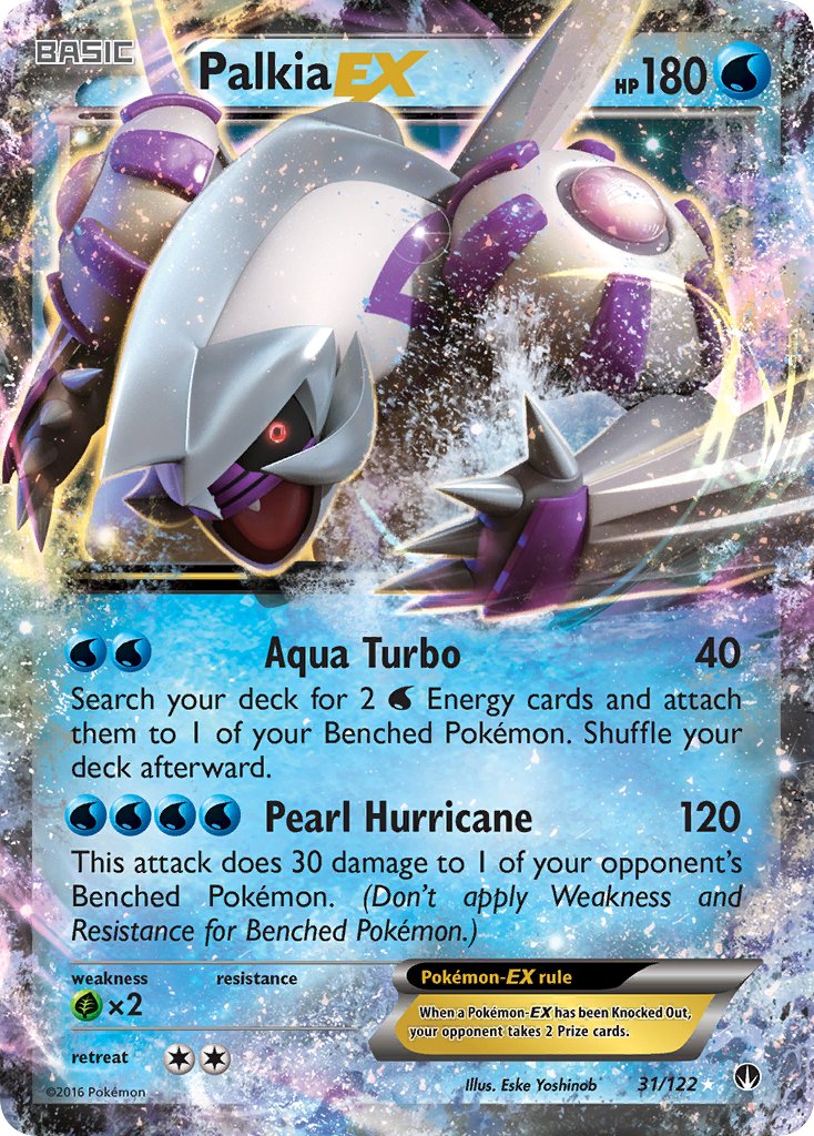 Palkia EX 31/122 Holo Rare EX - MissingNo.