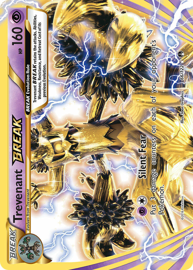 Trevenant BREAK 66/122 Holo Rare BREAK - MissingNo.