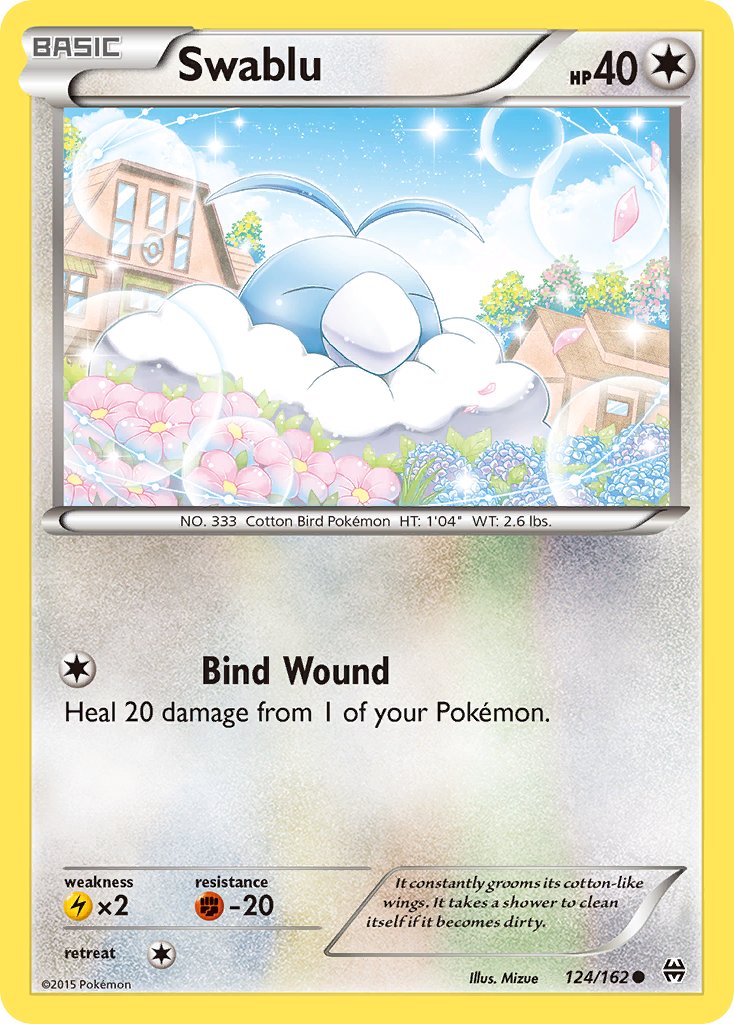 Swablu 124/162 Common - MissingNo.