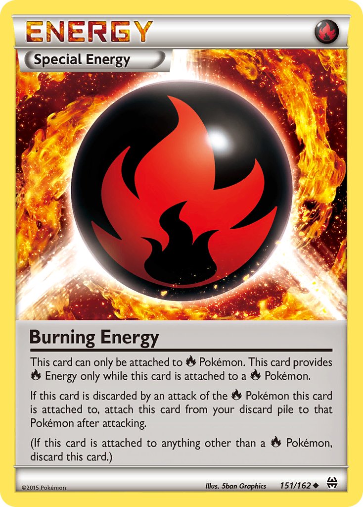 Burning Energy 151/162 Uncommon - MissingNo.
