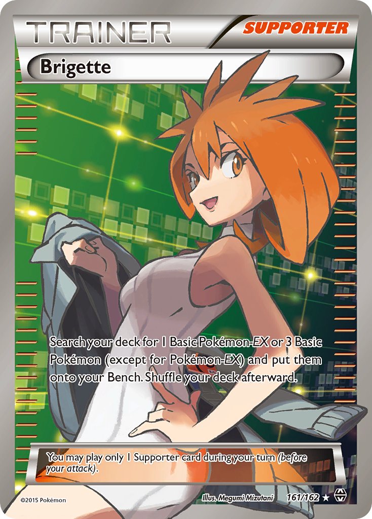 Brigette 161/162 Holo Ultra Rare - MissingNo.