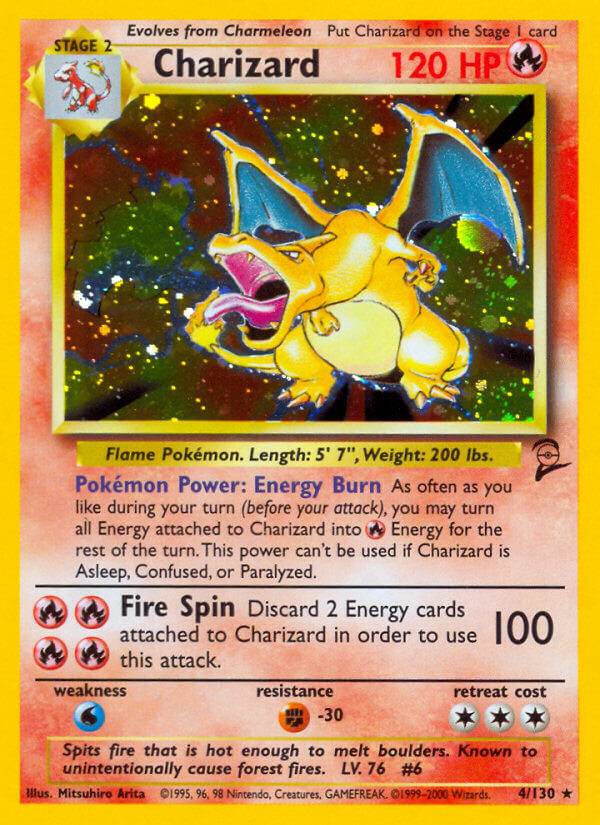 Charizard 4/130 Holo Rare - MissingNo.