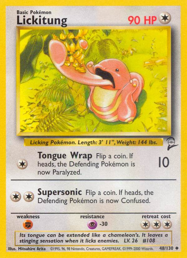 Lickitung 48/130 Uncommon - MissingNo.