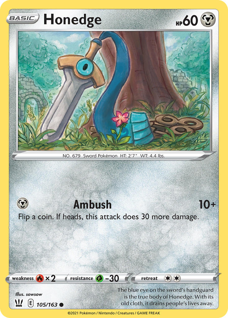 Honedge 105/163 Reverse Common
