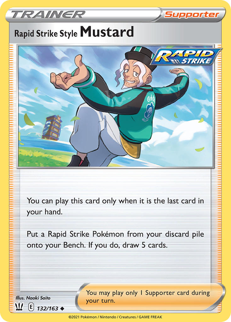 Rapid Strike Style Mustard 132/163 Uncommon