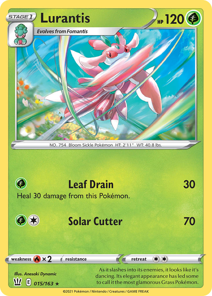 Lurantis 15/163 Reverse Rare