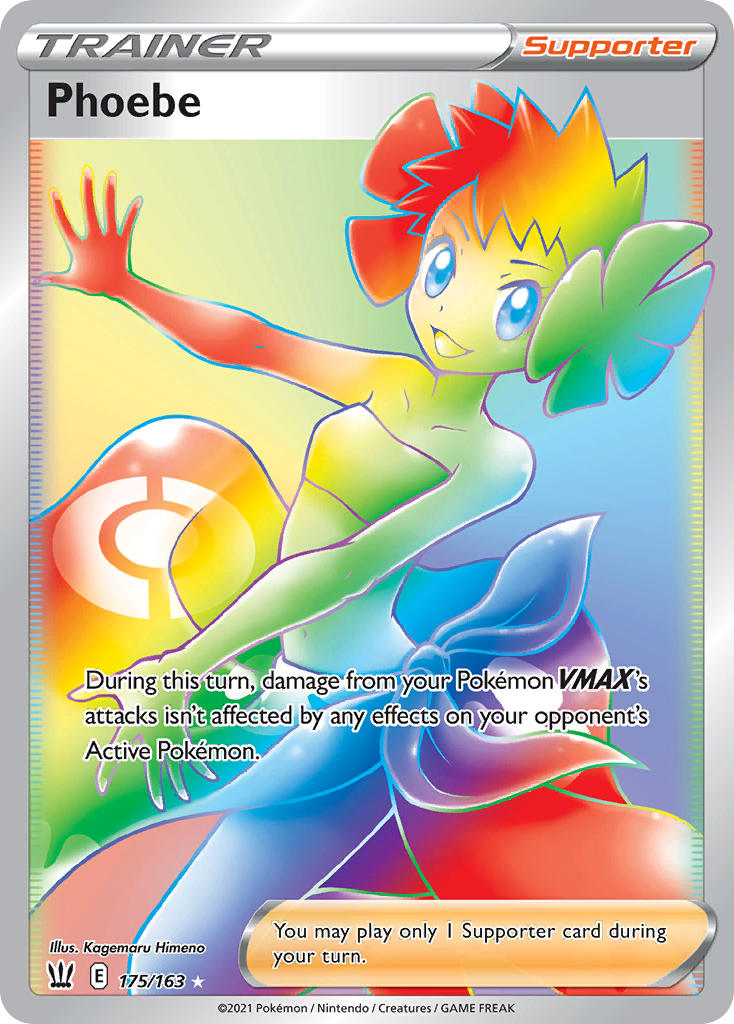Phoebe 175/163 Rainbow Secret Rare