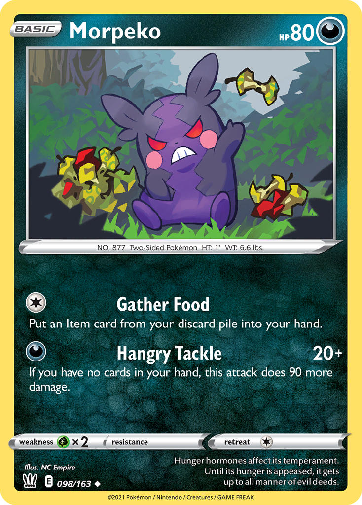 Morpeko 98/163 Uncommon