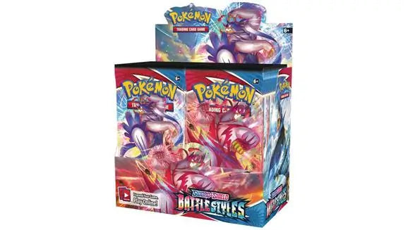 Battle Styles Booster Box Pokemon Cards