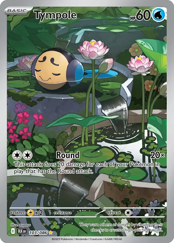 Tympole 103/086 Illustration Rare