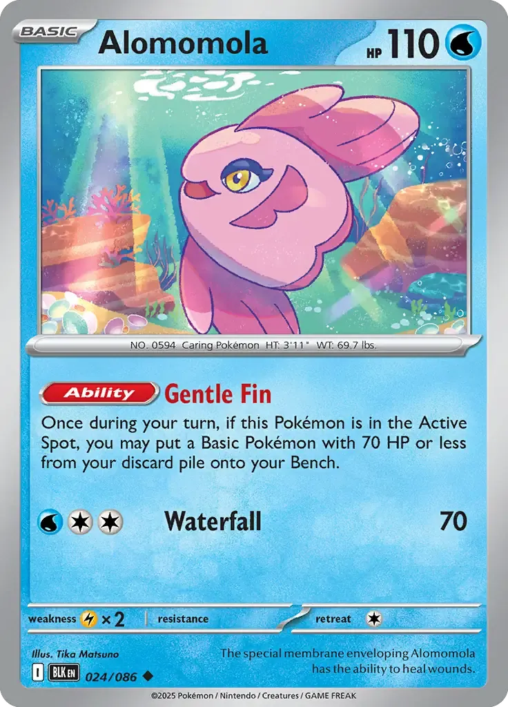 Alomomola 024/086 Master Ball Holo Uncommon