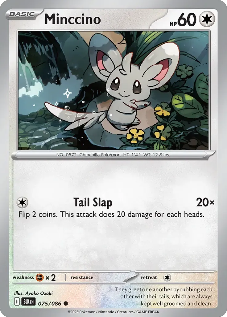 Minccino 075/086 Reverse Common