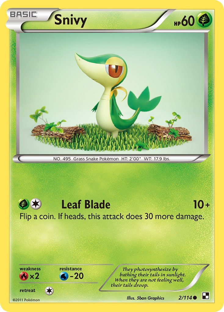 Snivy 2/114 Common - MissingNo.