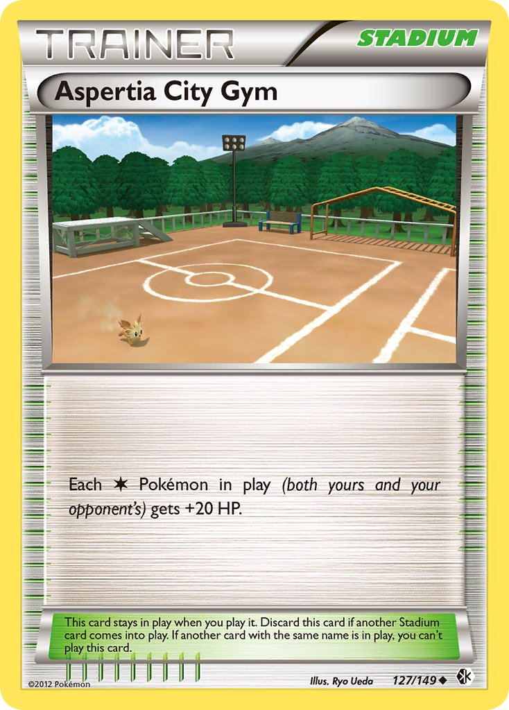 Aspertia City Gym 127/149 Reverse Uncommon - MissingNo.