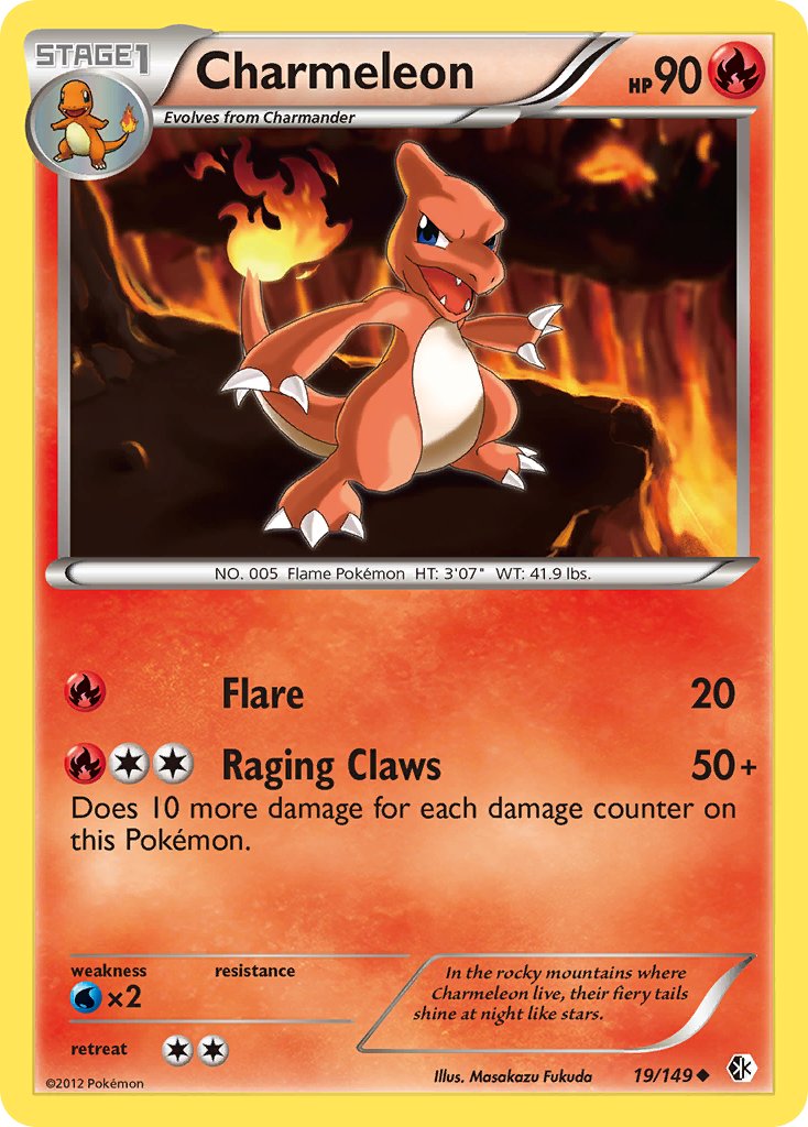 Charmeleon 19/149 Uncommon - MissingNo.
