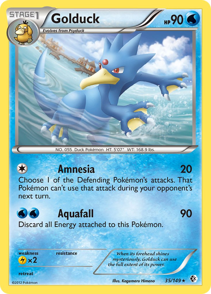 Golduck 35/149 Reverse Rare - MissingNo.
