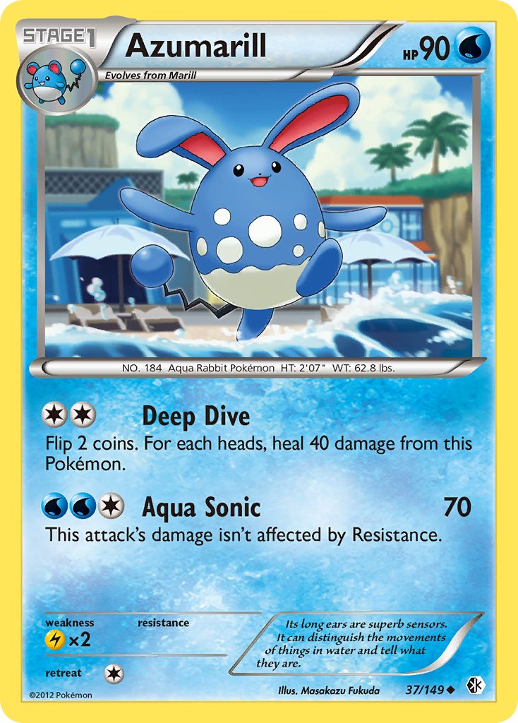Azumarill 37/149 Reverse Uncommon - MissingNo.