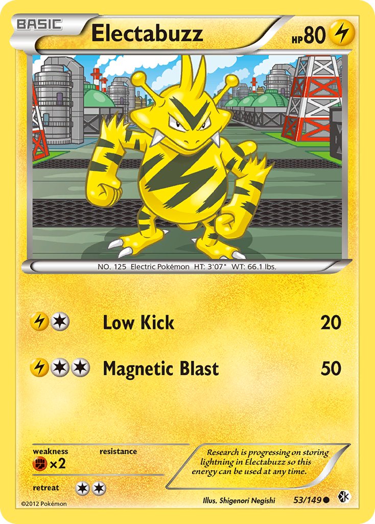 Electabuzz 53/149 Reverse Common - MissingNo.