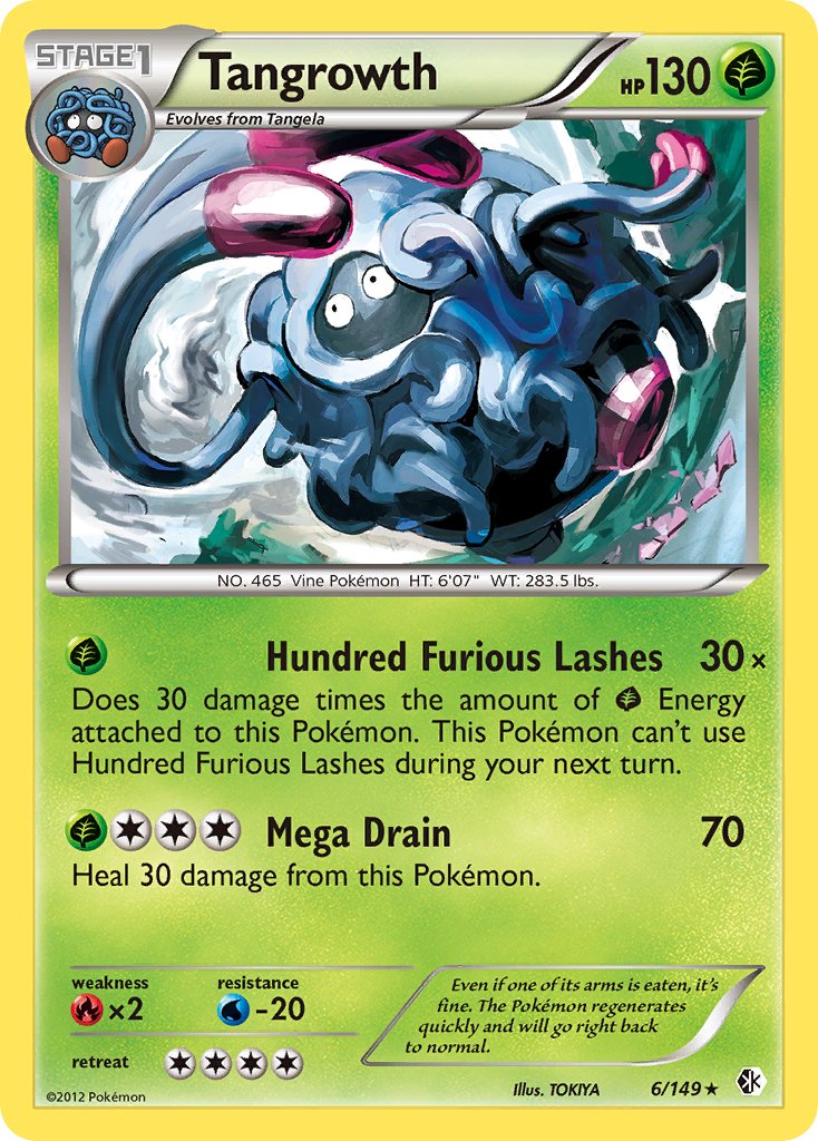 Tangrowth 6/149 Holo Rare - MissingNo.