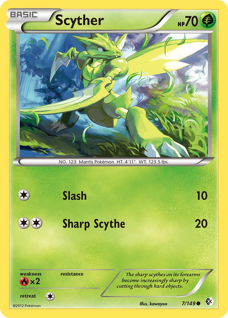 Scyther 7/149 Common - MissingNo.
