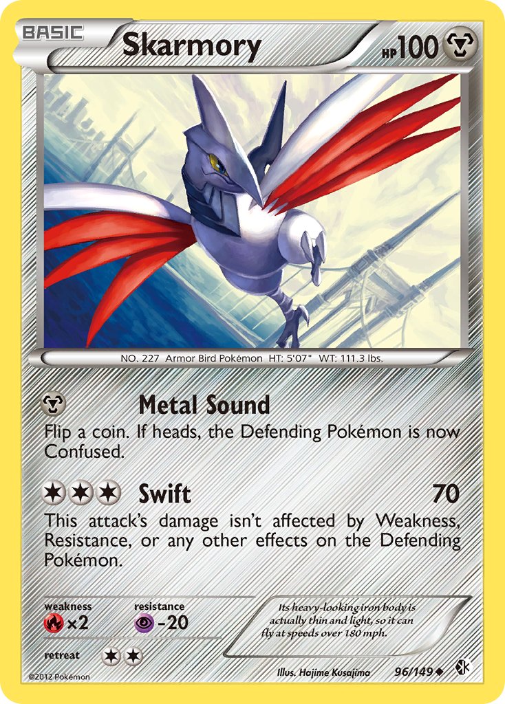 Skarmory 96/149 Reverse Uncommon - MissingNo.