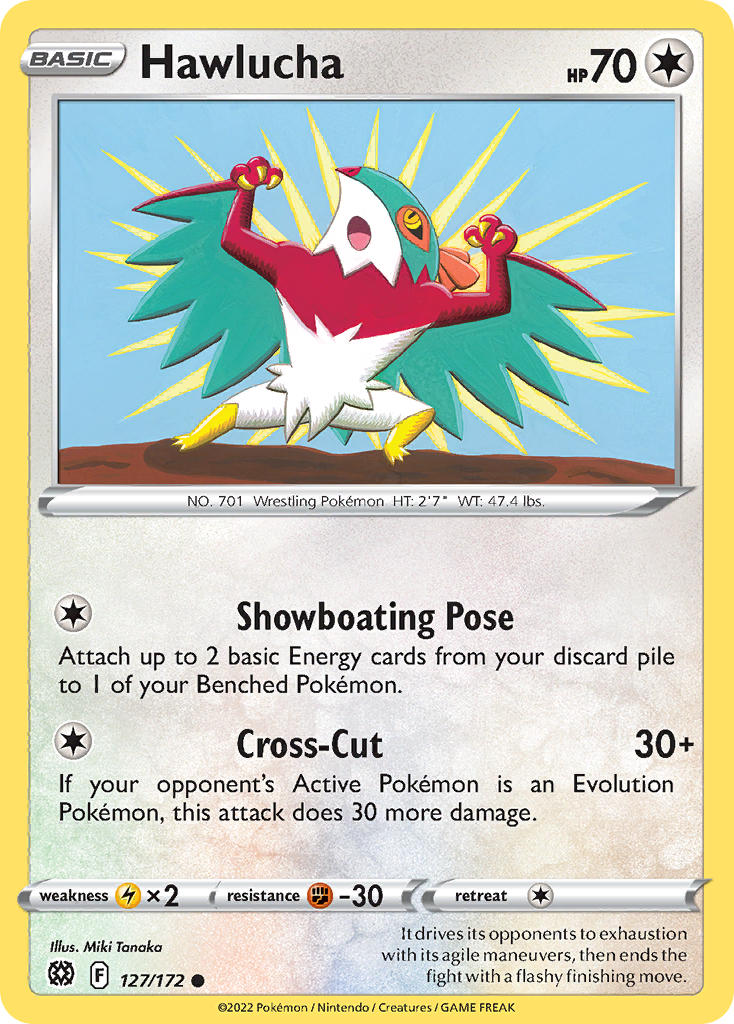 Hawlucha 127/172 Reverse Common