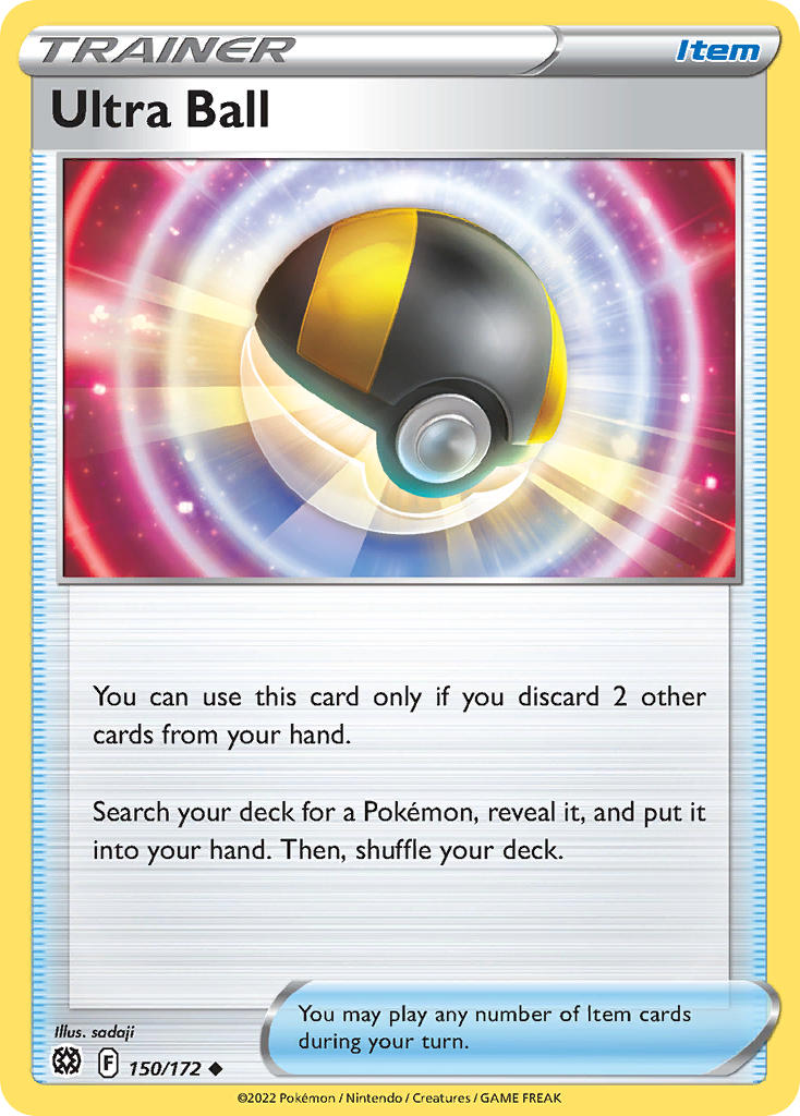 Ultra Ball 150/172 Holo Play! Pokémon Stamp Prize Pack Series 2 Exclusive