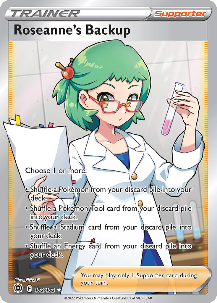 Roseanne's Backup 172/172 Holo Ultra Rare