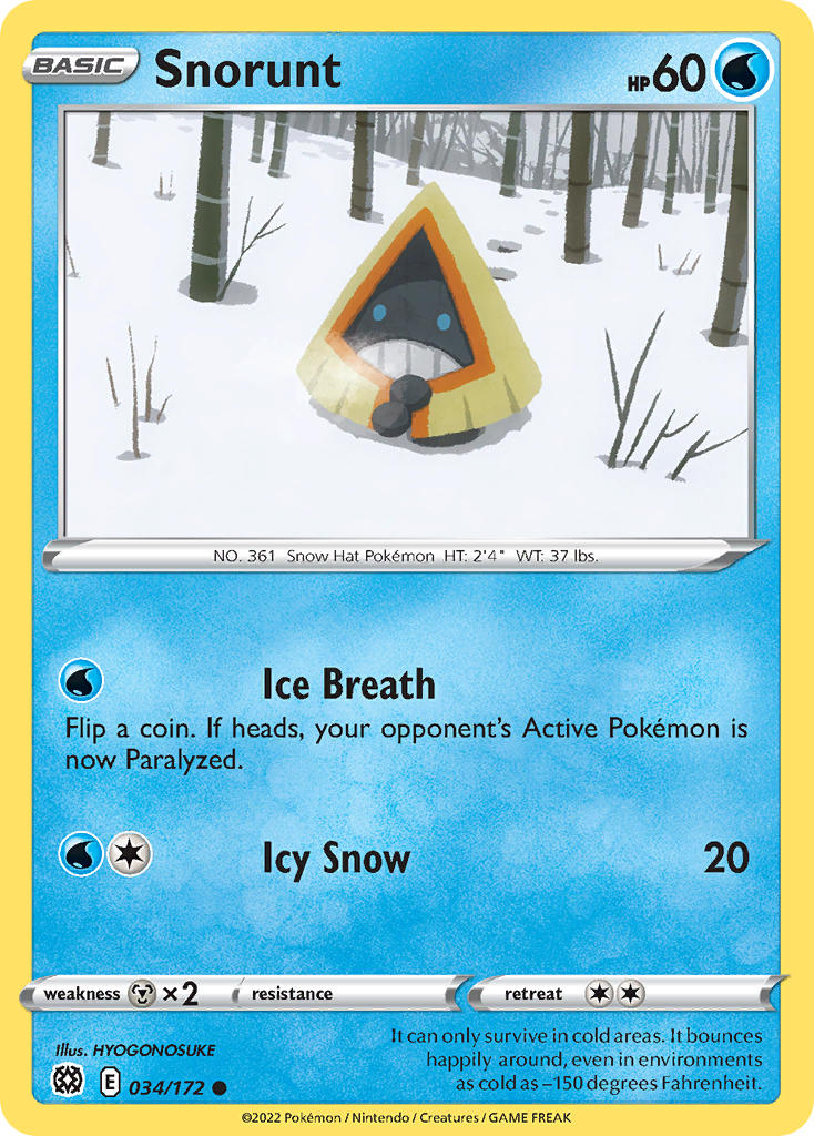 Snorunt 34/172 Reverse Common