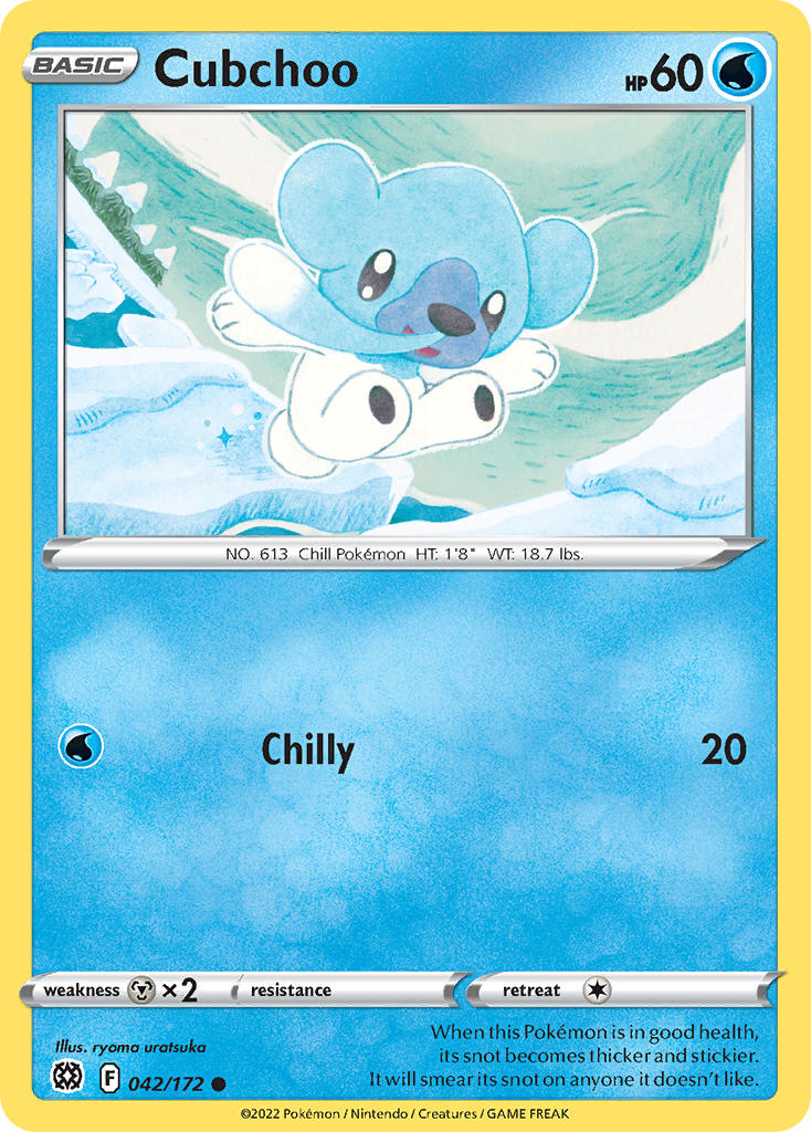 Cubchoo 42/172 Reverse Common