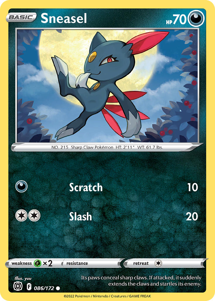 Sneasel 86/172 Reverse Common