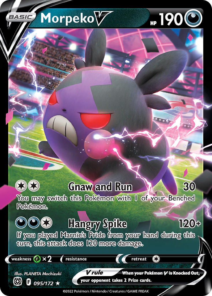 Morpeko V 95/172 Holo Rare V