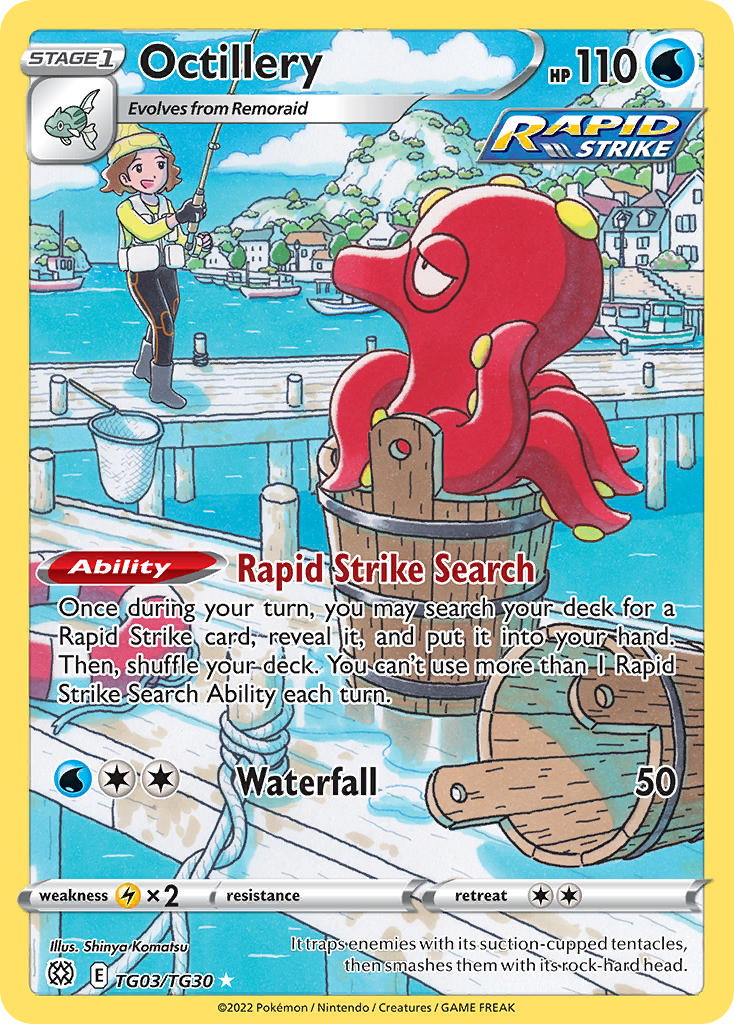 Octillery TG03/TG30 Holo Rare