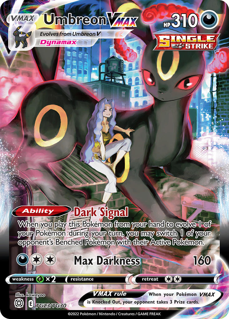 Umbreon VMAX TG23/TG30 Holo Rare VMAX
