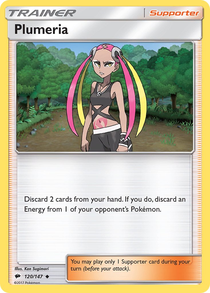 Plumeria 120/147 Reverse Uncommon - MissingNo.