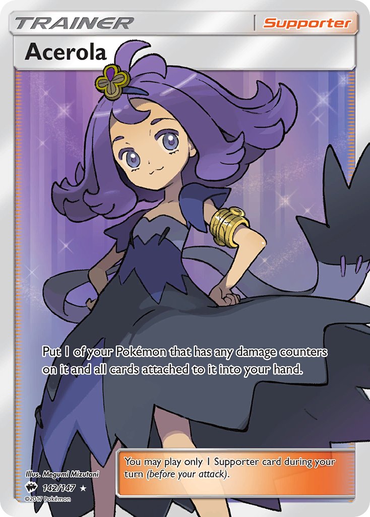 Acerola 142/147 Holo Ultra Rare - MissingNo.