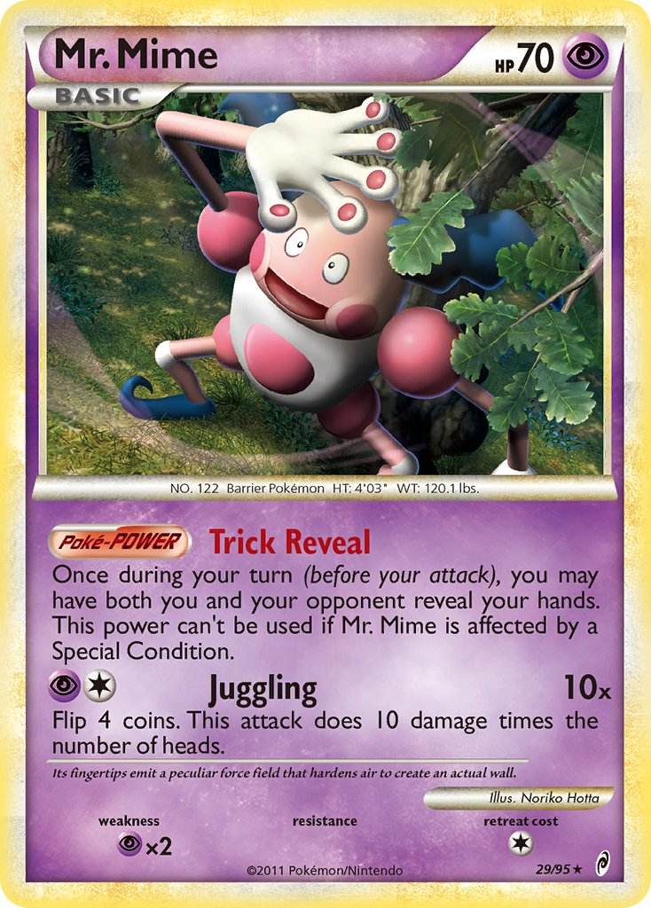 Mr. Mime 29/95 Non-Holo Rare - MissingNo.