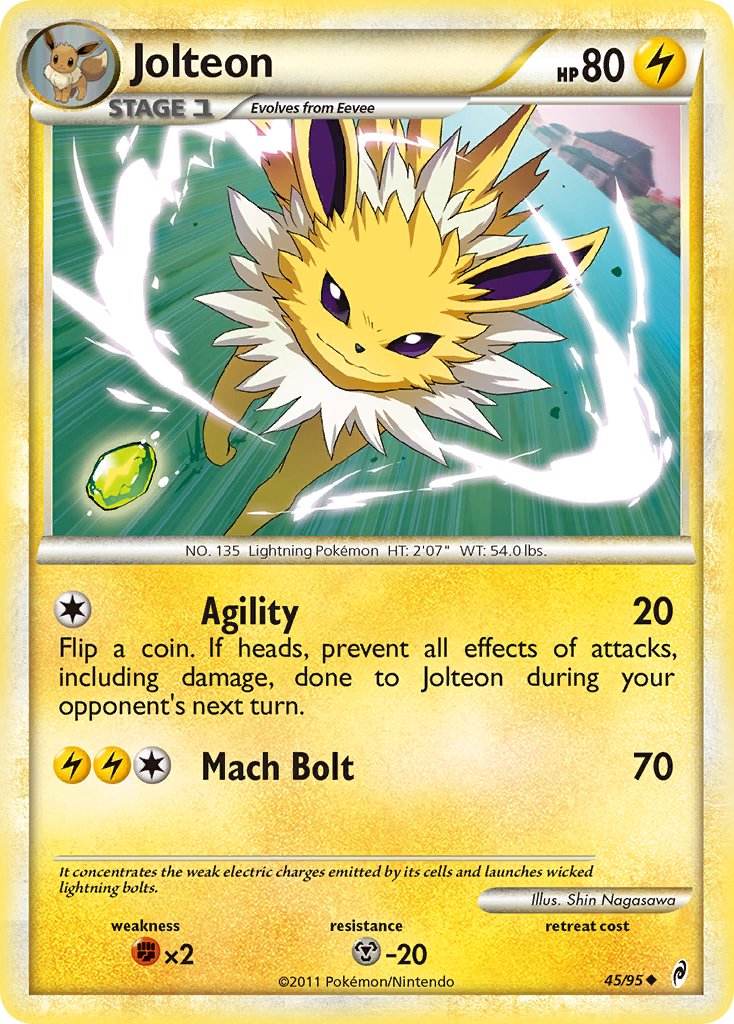 Jolteon 45/95 Reverse Uncommon - MissingNo.