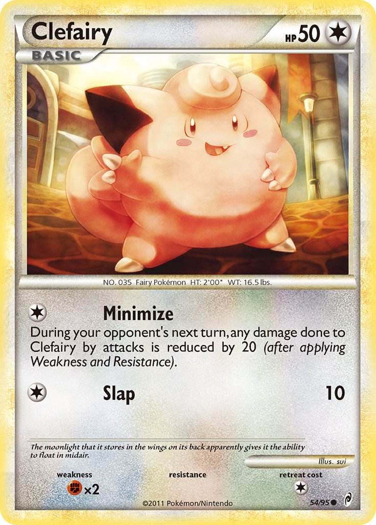 Clefairy 54/95 Reverse Common - MissingNo.